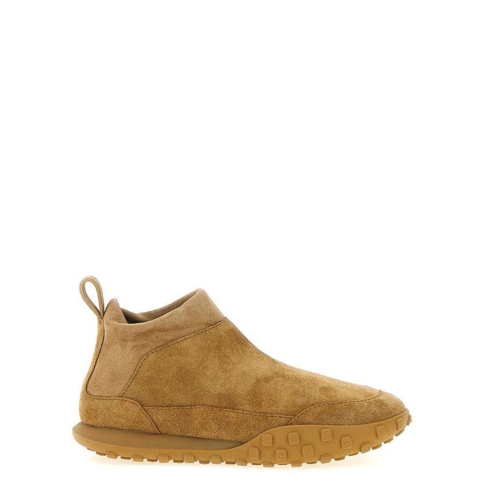 Jil Sander Beige Calfskin Women's Sneakers
